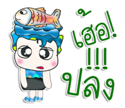 Mr. Shimura. Love Fish.^_^ sticker #13978546