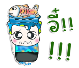 Mr. Shimura. Love Fish.^_^ sticker #13978564