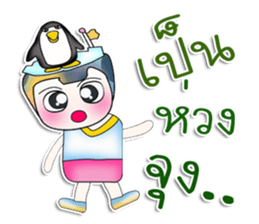 Mr. Kanaki. Love Penguin. sticker #13978751