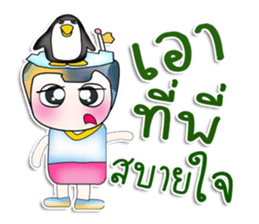 Mr. Kanaki. Love Penguin. sticker #13978754