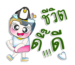 Mr. Kanaki. Love Penguin. sticker #13978755