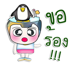 Mr. Kanaki. Love Penguin. sticker #13978761