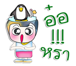Mr. Kanaki. Love Penguin. sticker #13978765