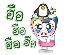 Mr. Kanaki. Love Penguin. sticker #13978766