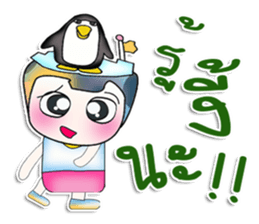 Mr. Kanaki. Love Penguin. sticker #13978771