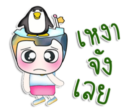 Mr. Kanaki. Love Penguin. sticker #13978774