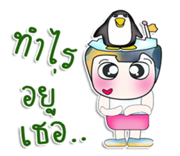 Mr. Kanaki. Love Penguin. sticker #13978775
