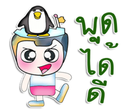 Mr. Kanaki. Love Penguin. sticker #13978776