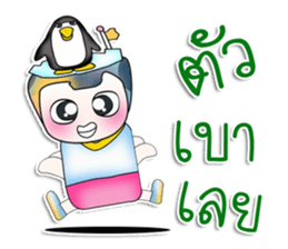 Mr. Kanaki. Love Penguin. sticker #13978778