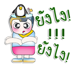 Mr. Kanaki. Love Penguin. sticker #13978779