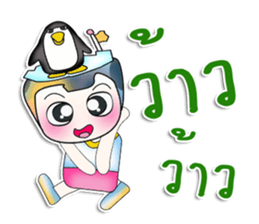 Mr. Kanaki. Love Penguin. sticker #13978783