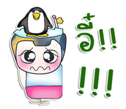 Mr. Kanaki. Love Penguin. sticker #13978788