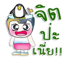 Mr. Kanaki. Love Penguin. sticker #13978789