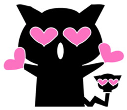 Cat angel & Cat devil Reaction sticker #13979260