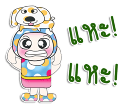 Mr. Osava. I love dog!! ^_^ sticker #13979348