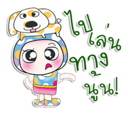 Mr. Osava. I love dog!! ^_^ sticker #13979351