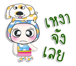Mr. Osava. I love dog!! ^_^ sticker #13979366