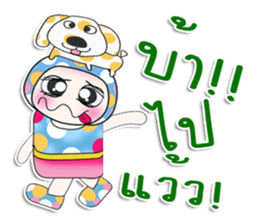 Mr. Osava. I love dog!! ^_^ sticker #13979369