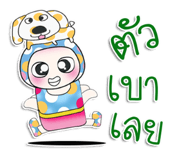 Mr. Osava. I love dog!! ^_^ sticker #13979370