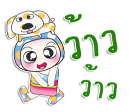 Mr. Osava. I love dog!! ^_^ sticker #13979375