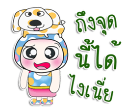 Mr. Osava. I love dog!! ^_^ sticker #13979379