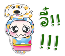 Mr. Osava. I love dog!! ^_^ sticker #13979380