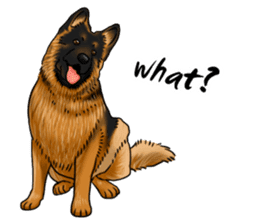 German Shepherd Dogs. Part2. sticker #13979463