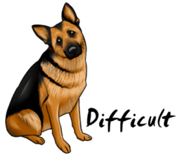 German Shepherd Dogs. Part2. sticker #13979465