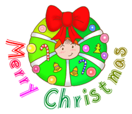 Orange and Gigi 06 Merry Christmas sticker #13979723