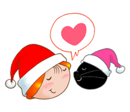 Orange and Gigi 06 Merry Christmas sticker #13979730