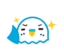 Chatting Parakeet is Social good2 sticker #13979757