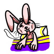 Rabbit The Magician and his Partners sticker #13980182