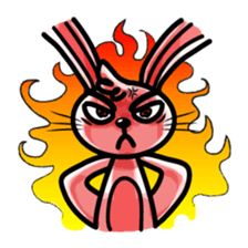 Rabbit The Magician and his Partners sticker #13980187
