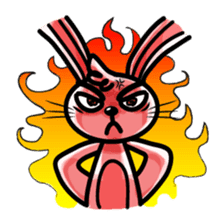 Rabbit The Magician and his Partners sticker #13980187