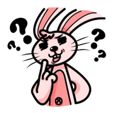 Rabbit The Magician and his Partners sticker #13980195