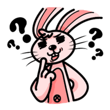 Rabbit The Magician and his Partners sticker #13980195