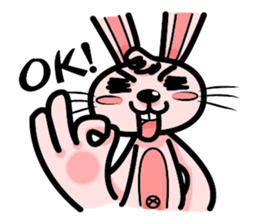 Rabbit The Magician and his Partners sticker #13980196