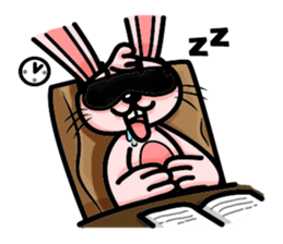 Rabbit The Magician and his Partners sticker #13980199