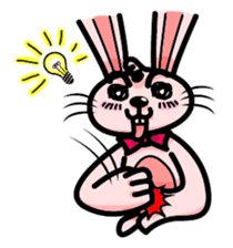 Rabbit The Magician and his Partners sticker #13980206