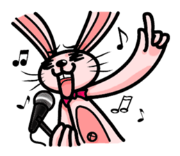 Rabbit The Magician and his Partners sticker #13980209