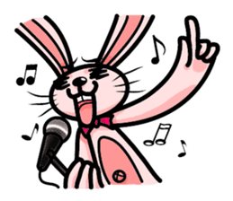 Rabbit The Magician and his Partners sticker #13980209