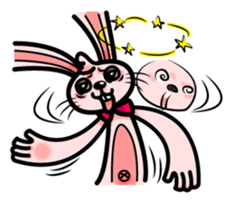 Rabbit The Magician and his Partners sticker #13980210