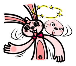 Rabbit The Magician and his Partners sticker #13980210