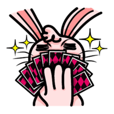 Rabbit The Magician and his Partners sticker #13980212