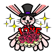 Rabbit The Magician and his Partners sticker #13980216