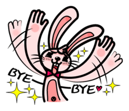 Rabbit The Magician and his Partners sticker #13980218