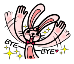 Rabbit The Magician and his Partners sticker #13980218