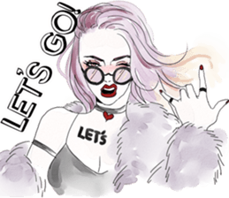 Fashionabl Sticker sticker #13980661