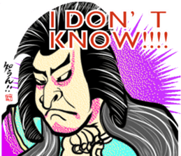 Japanese cartoon sticker English2 sticker #13980847