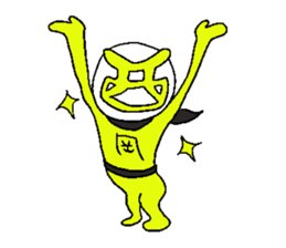 Mask NISHIOKA sticker #13980897